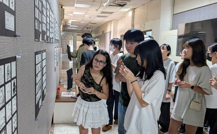 2025/10/9-基礎設計—點線面作業展示圖片