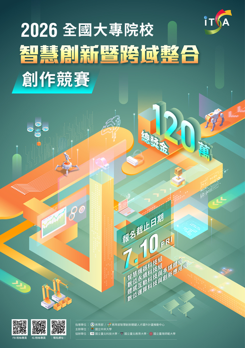 2026全國大專校院智慧創新暨跨域整合創作競賽圖片